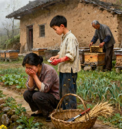 乡村少年靠养蜂逆袭 带乡邻共走致富路